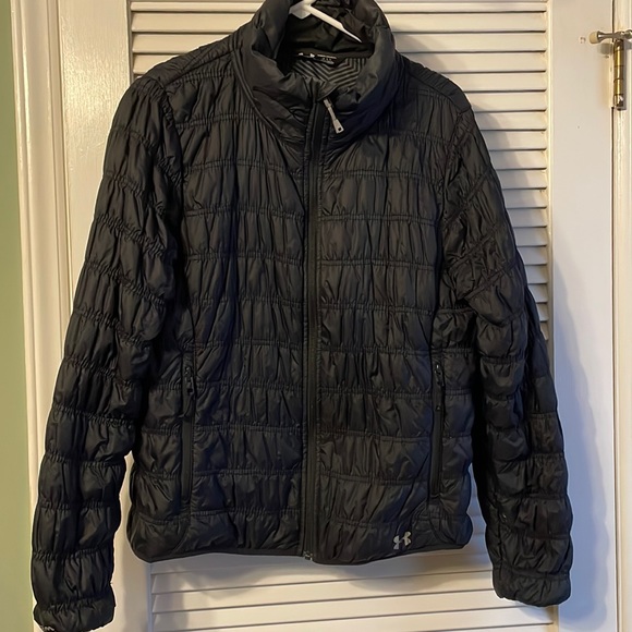 Black Puffy Jacket - Picture 1 of 8